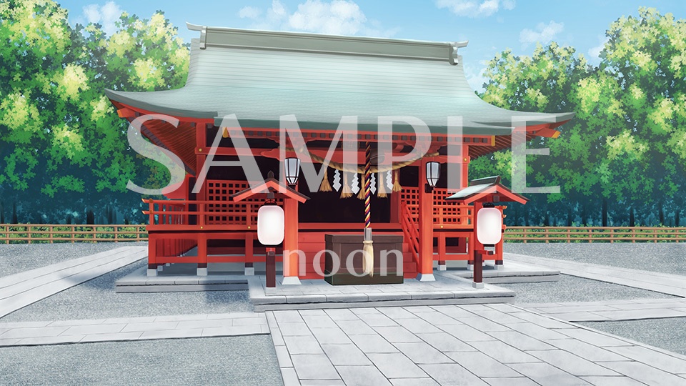背景素材_神社01