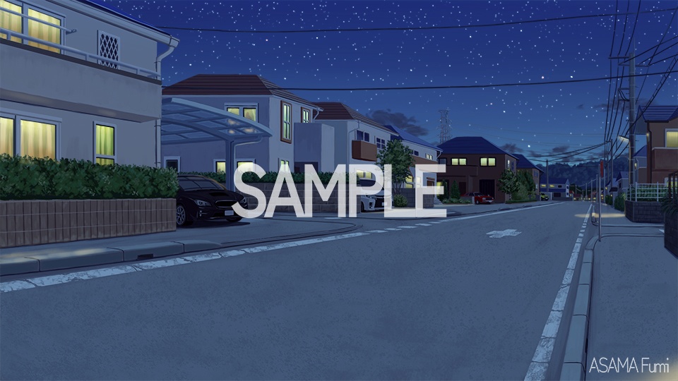 背景_住宅地01