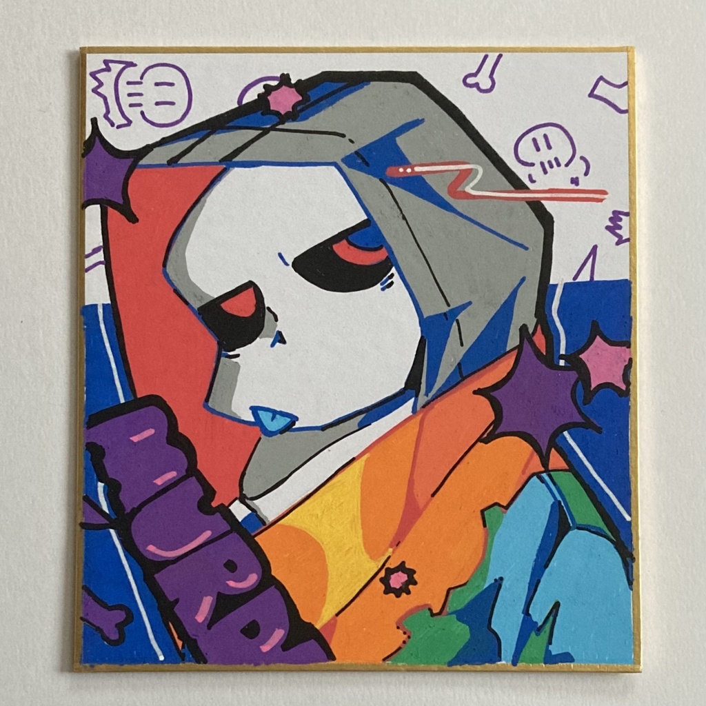 POPマーダーミニ色紙