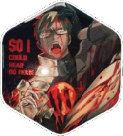 [Library Of Ruina] 箔押しダブルホログラム 缶バッジ 