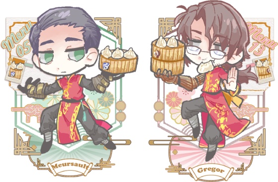 [Limbus Company]135中華街 アクリルスタンドセット
