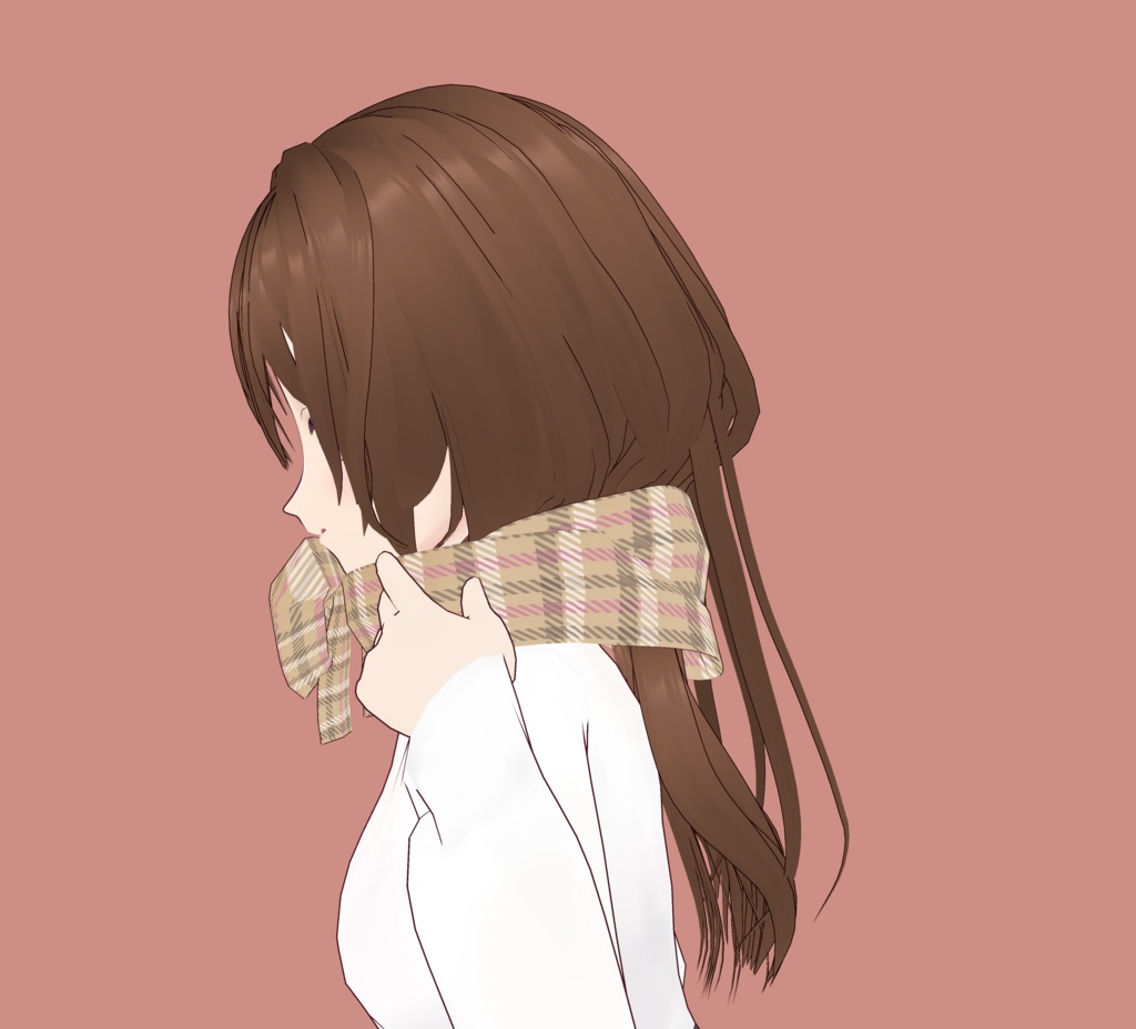 マフラー&マフラー髪セット