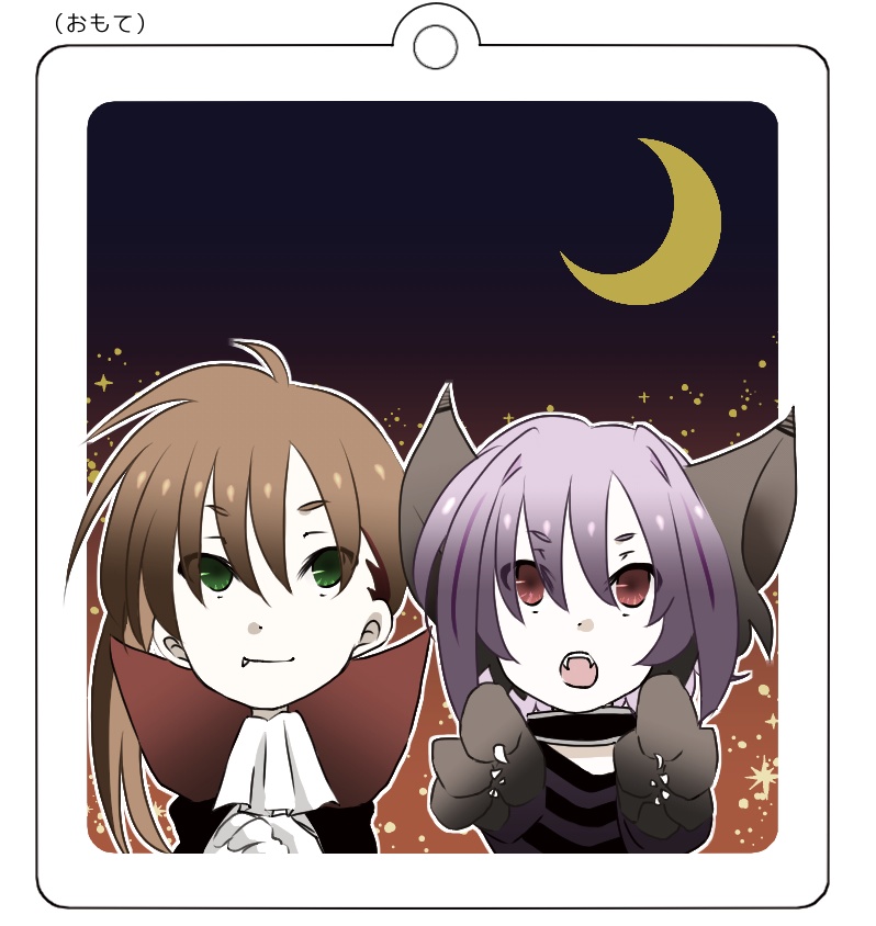 おさななアクキー（ハロウィン）