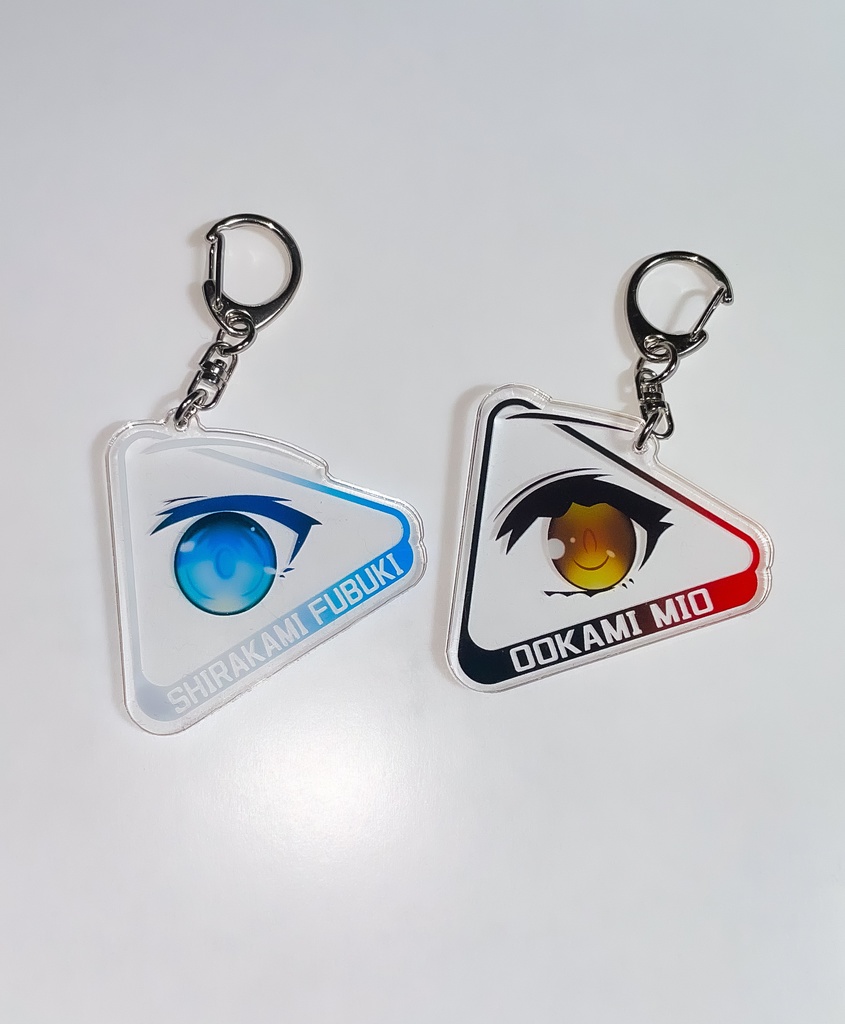 【非公式】目元アクリルキーホルダー -2期生-