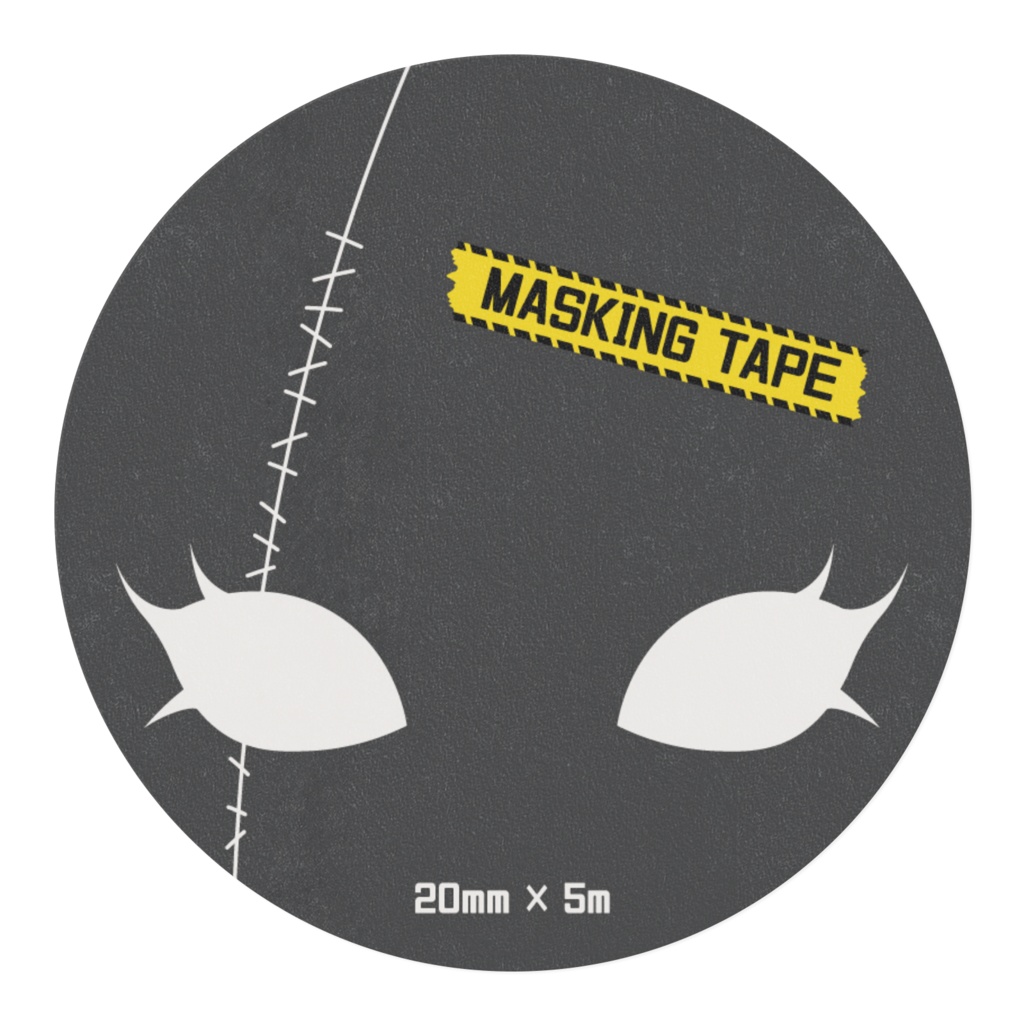 【非公式】モチーフマスキングテープ【沙花叉クロヱ】