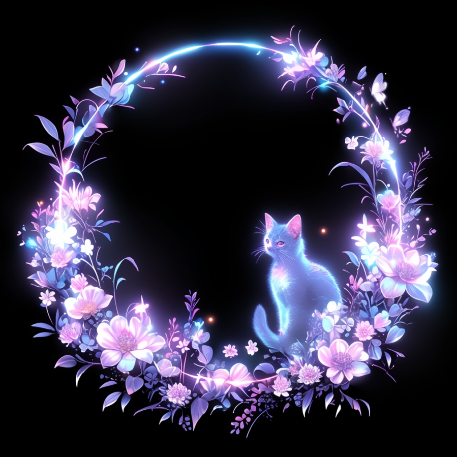 猫のアイコンリング