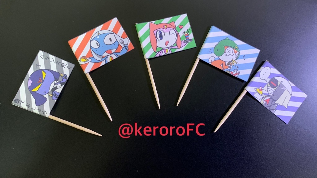 ガルル小隊　ミニ旗