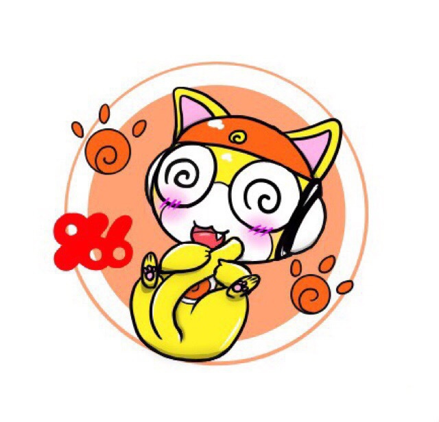 クルにゃんこ缶バッチ