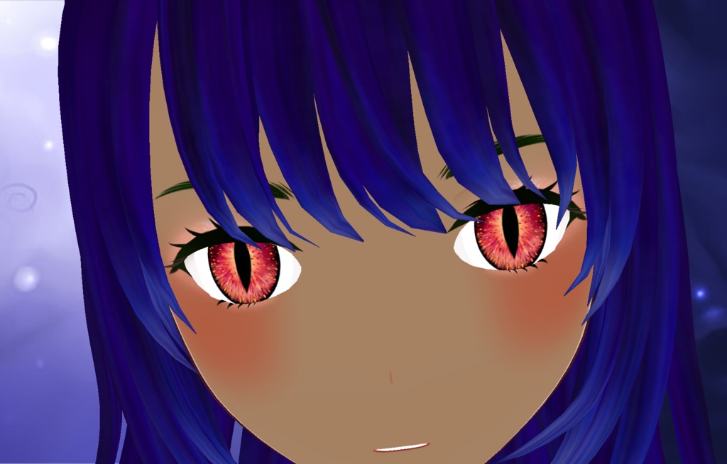 Eye texture, Red dragon eye iris