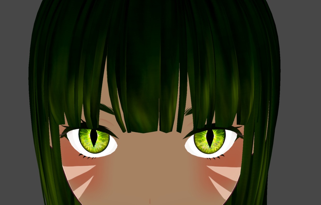 Eye texture, Green dragon eye
