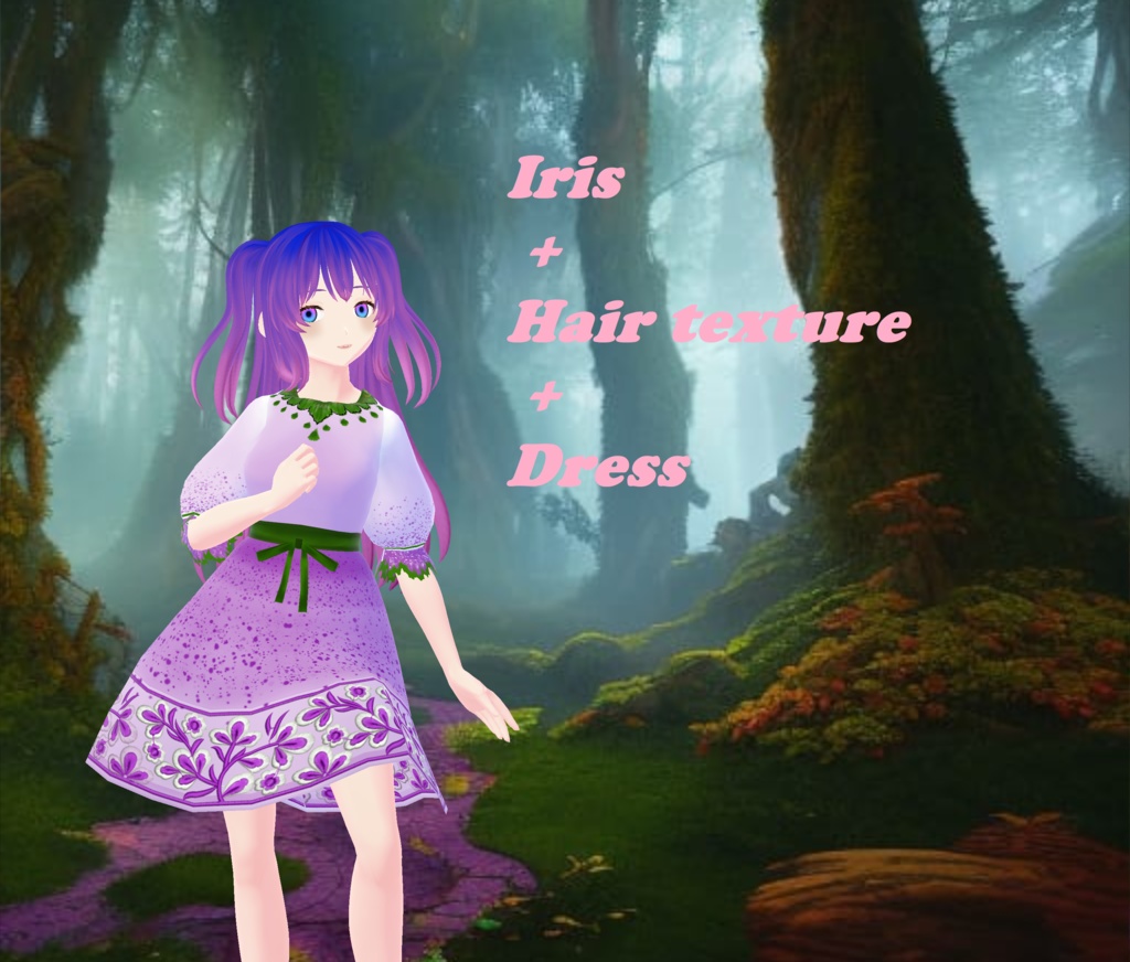 Dress and  Iris