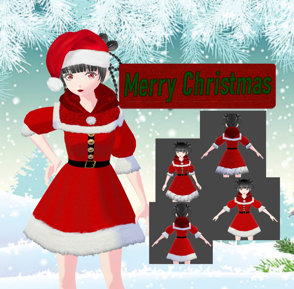 [VRoid] Christmas drees