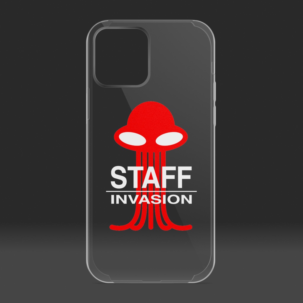 地球侵略 現地人協力者用 クリアiPhoneケース・カバー