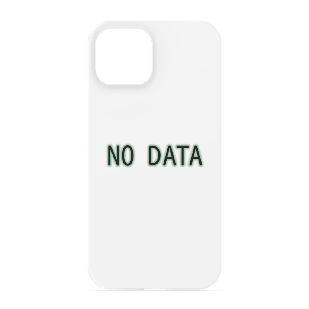 NO DATA iPhoneケース