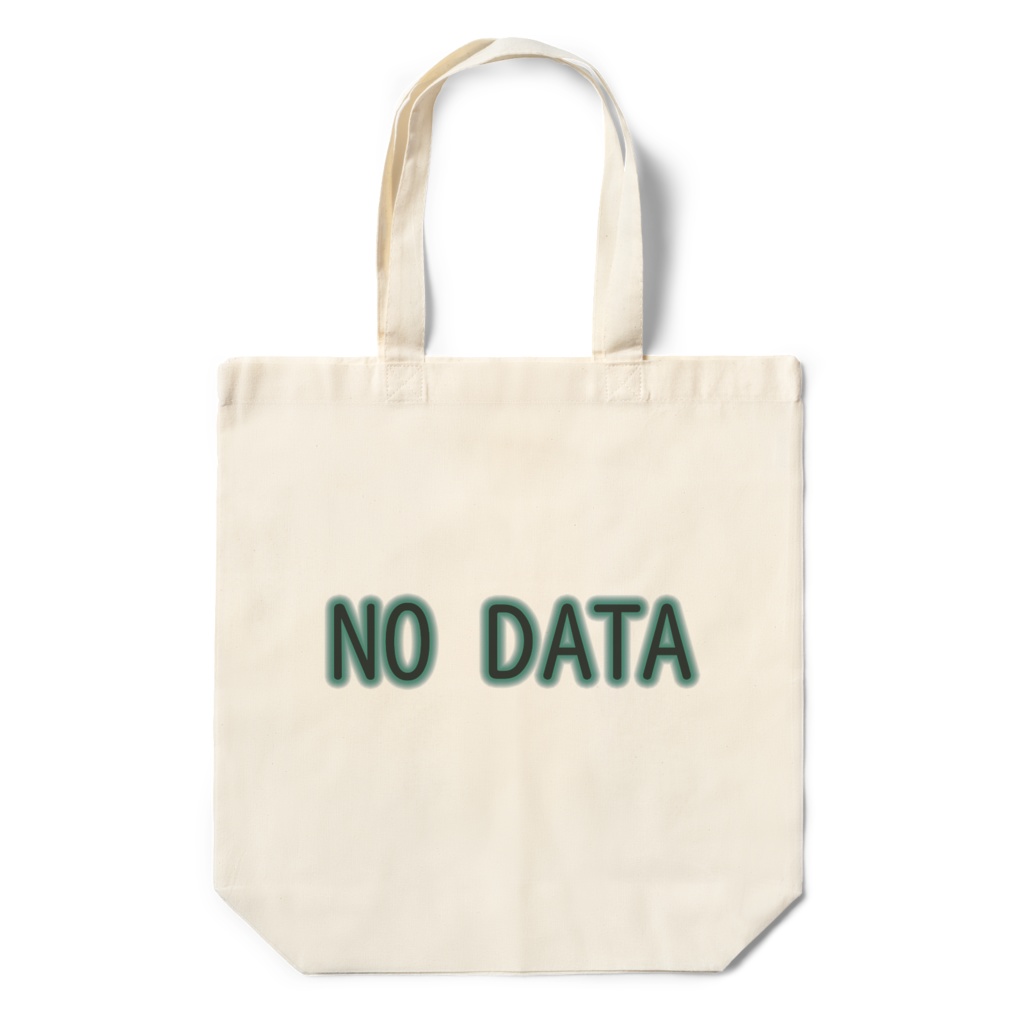 NO DATA エコバッグ