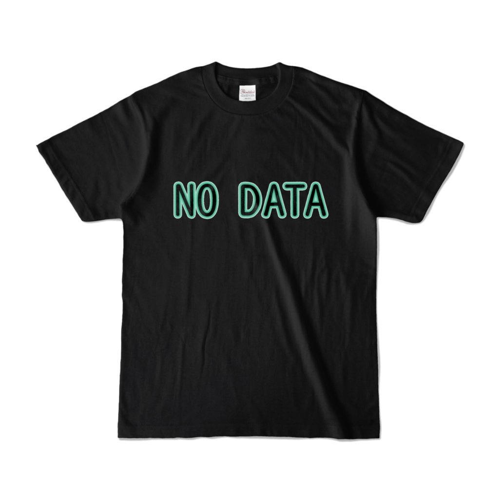 NO DATA カラーTシャツ
