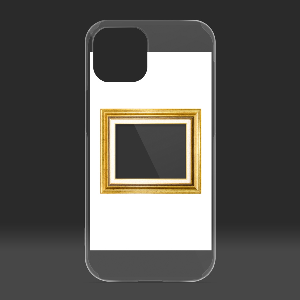 透過額縁iPhoneケース 横