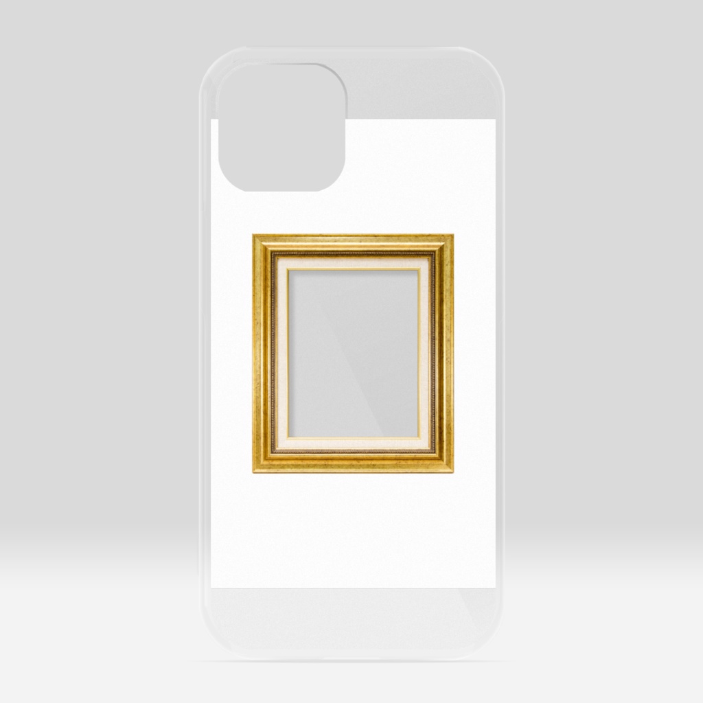 透過額縁iPhoneケース 縦
