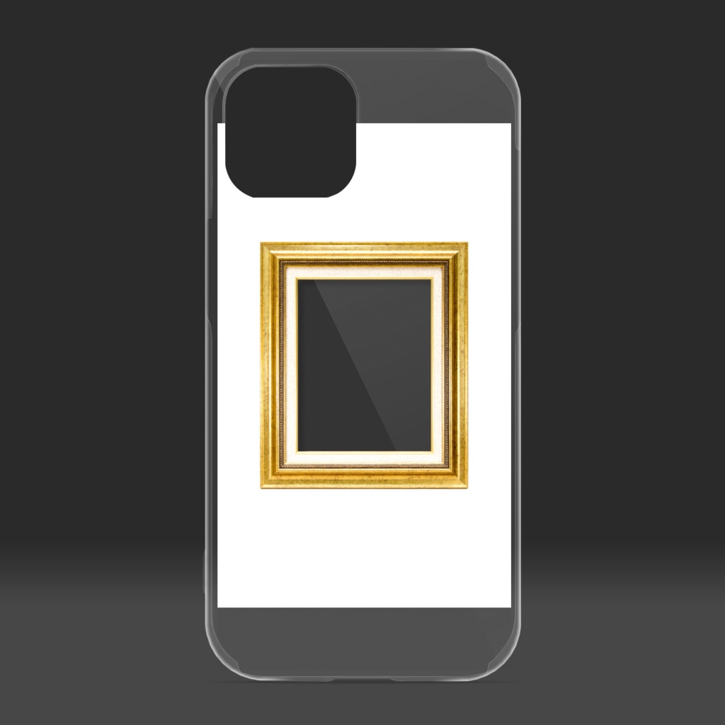 透過額縁iPhoneケース 縦
