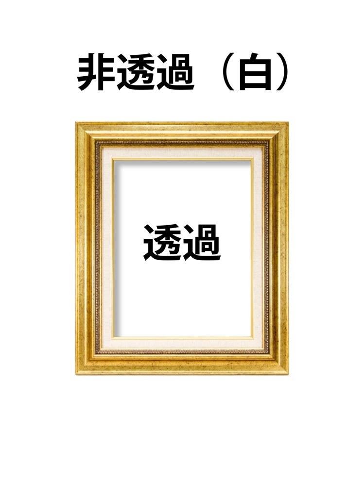 透過額縁iPhoneケース 縦