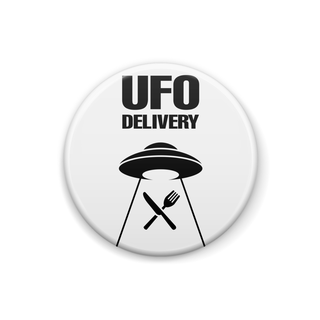 UFOデリバリー 缶バッジ