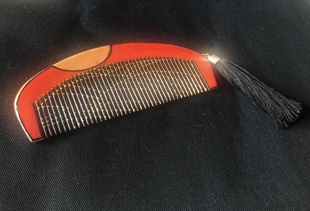 【洒落】坊主【櫛】