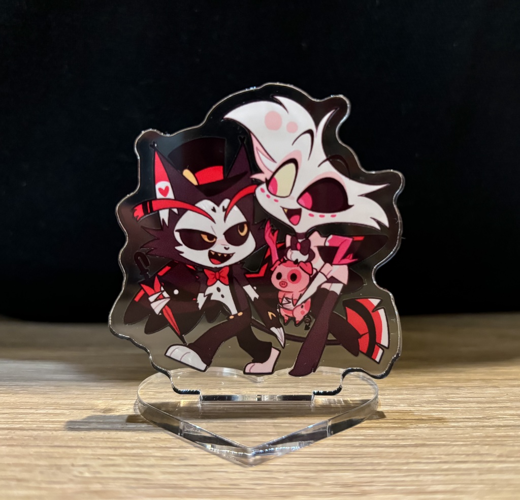 アクリルスタンド(ハスク、エンジェル・ダスト)