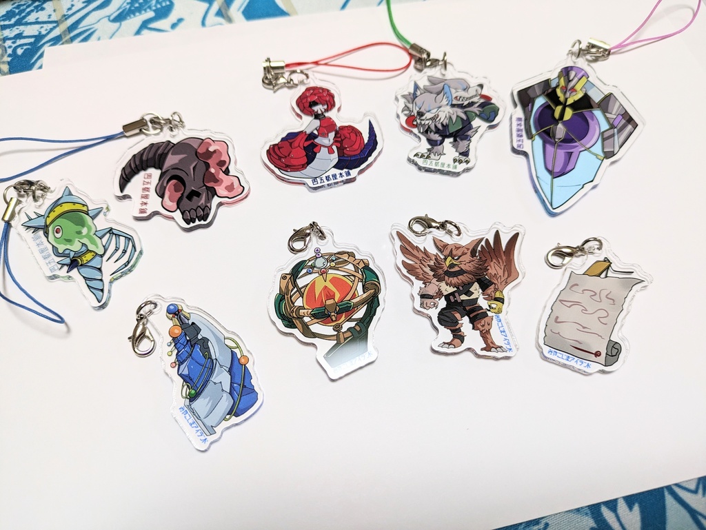 DDアクリルキーホルダー