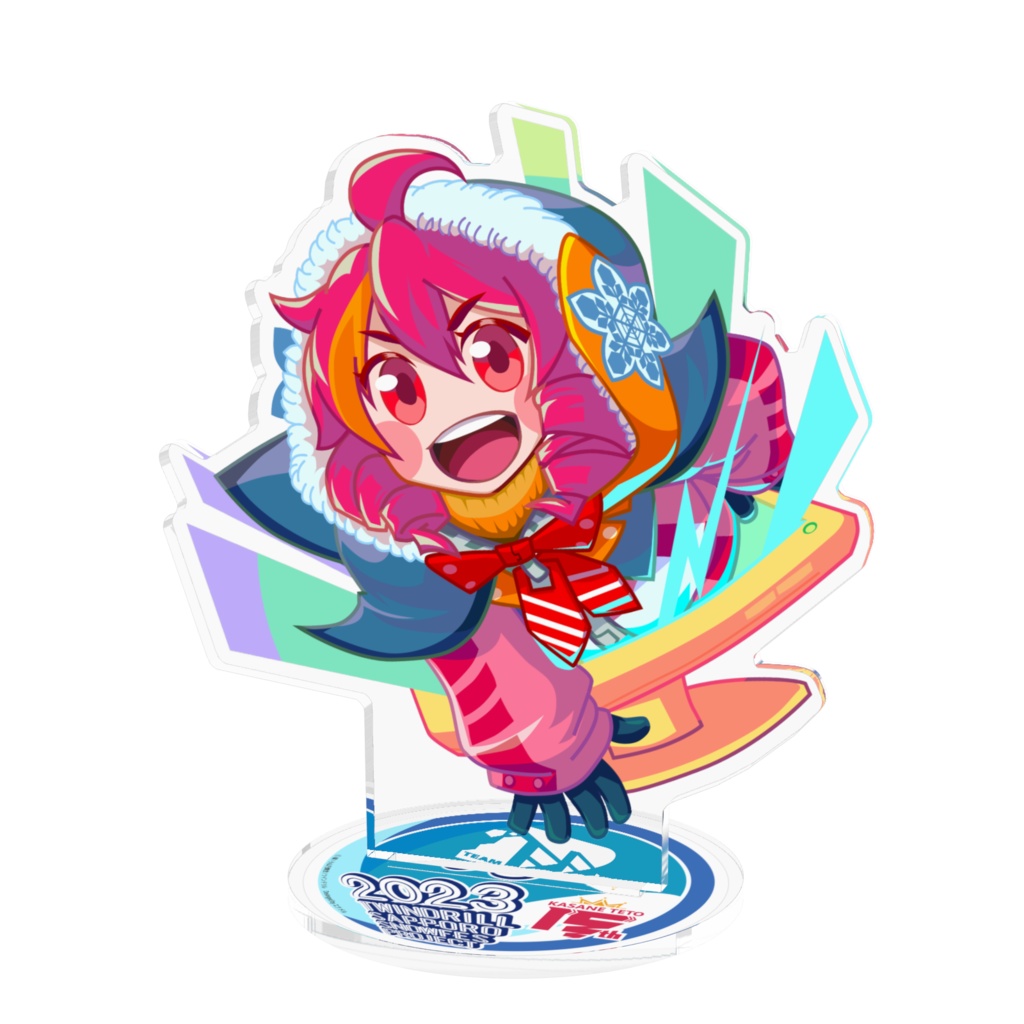 重音テト 雪テト2023 アクリルフィギュア - ツインドリル 重音テト 雪テト2023 アクリルフィギュア - ツインドリル