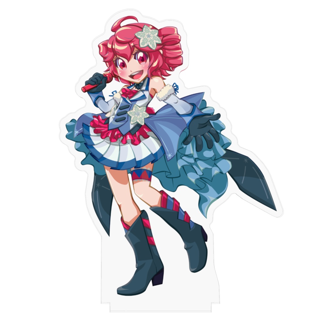 重音テト 雪テト2020 アクリルフィギュア