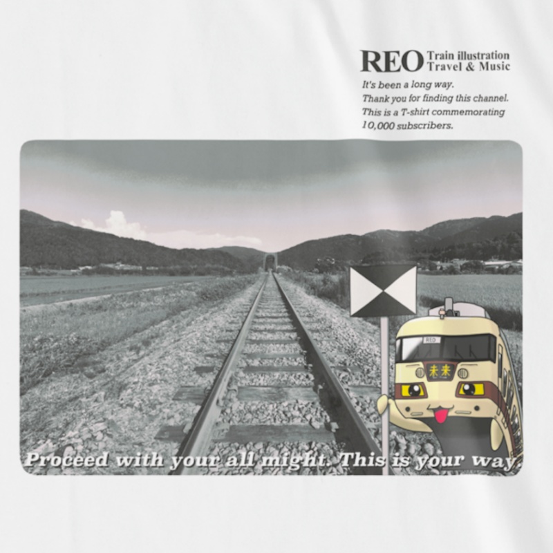Reo 1万人記念Tシャツ6