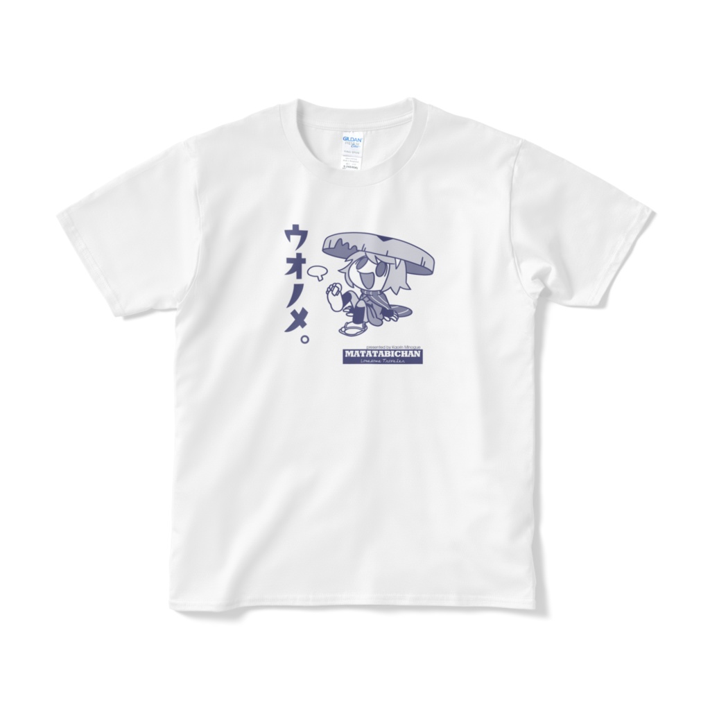 またたびちゃんの魚の目Tシャツ