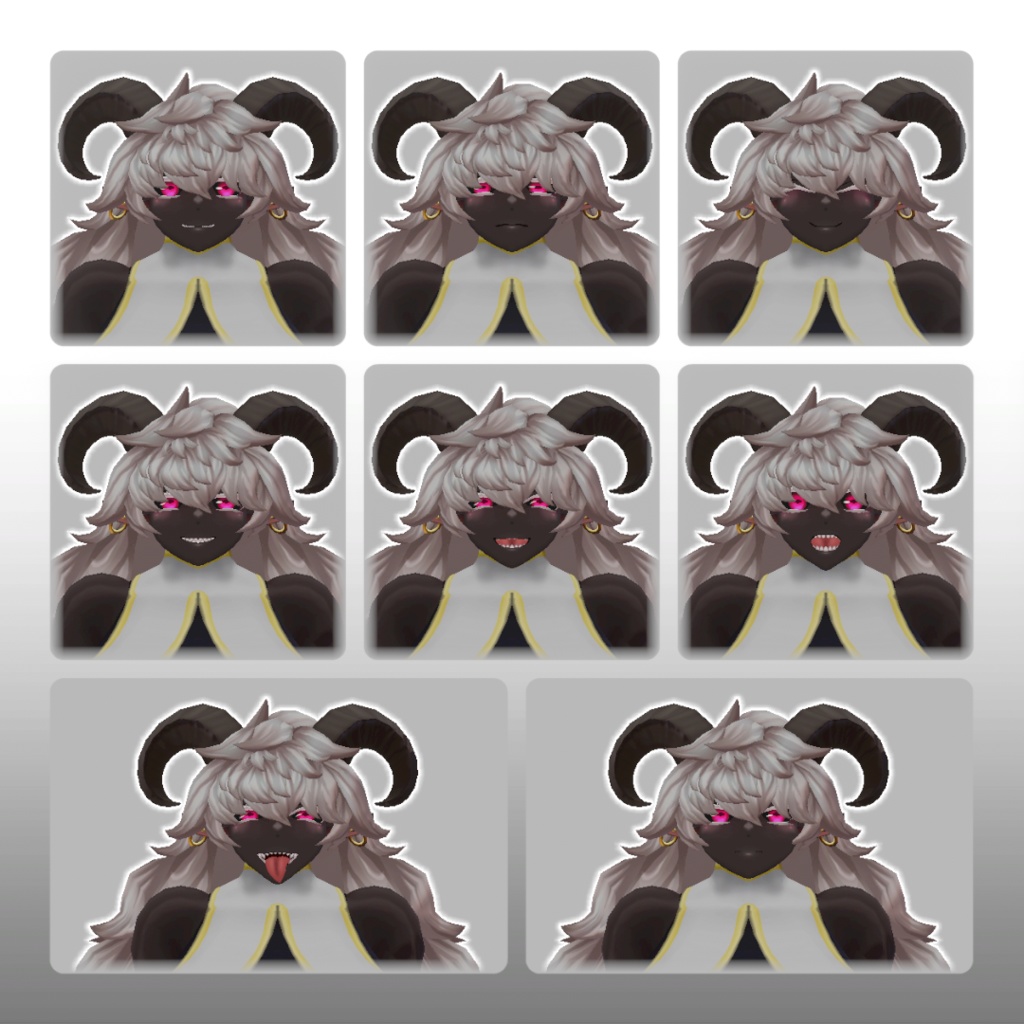 【オリジナル3Dモデル】バフォミ Bafomi