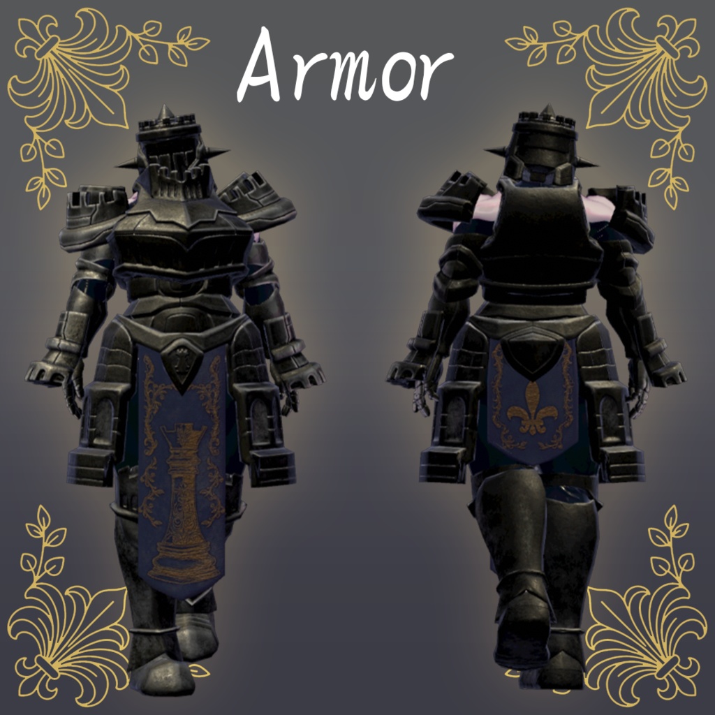 【オリジナル3Dモデル】塔のカテドナ catedona