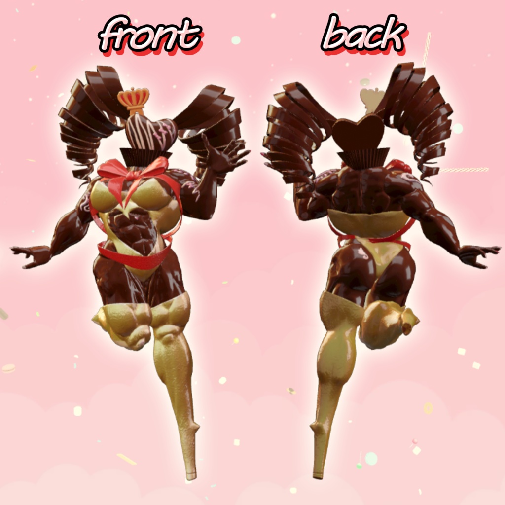 【オリジナル3Dモデル】ミセス・バレンタイン Mrs.Valentine