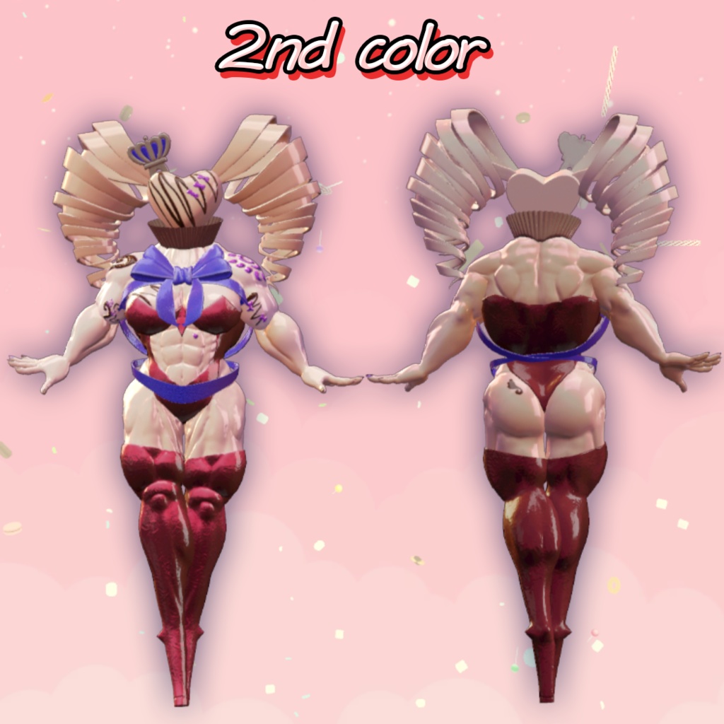 【オリジナル3Dモデル】ミセス・バレンタイン Mrs.Valentine