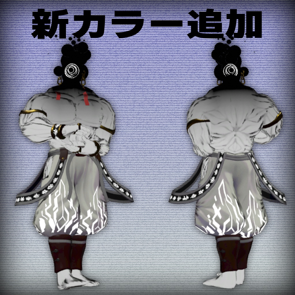 【オリジナル3Dモデル】阿吽悩音 Unknown