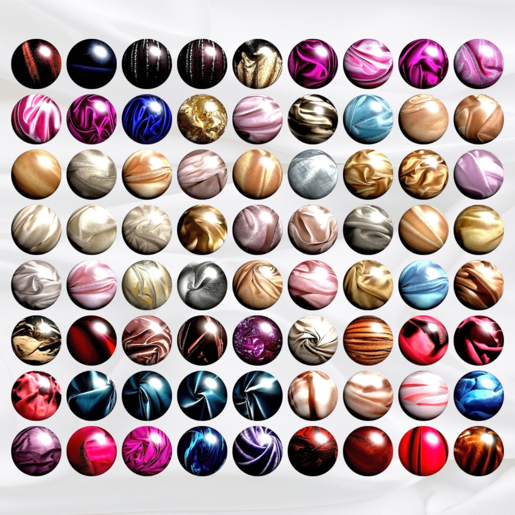 【商用利用可/無料版あり】布っぽいシワ感MatCapパック|全135種