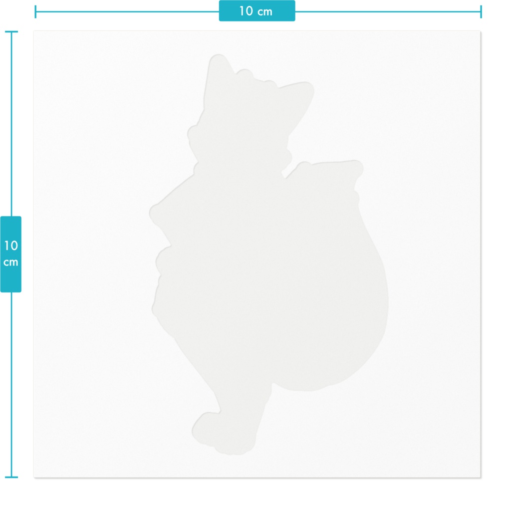 ビキニのカオリちゃんステッカー