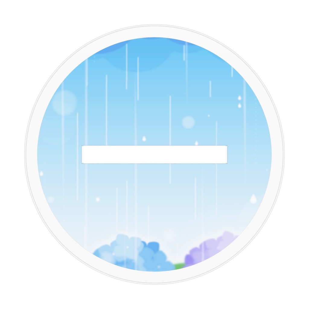 【2.5周年記念】梅雨ゆぴアクリルスタンド【ゆぴたん】