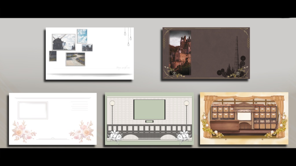 【50種】2枚で完成 即席お部屋セット【6-10弾詰め】