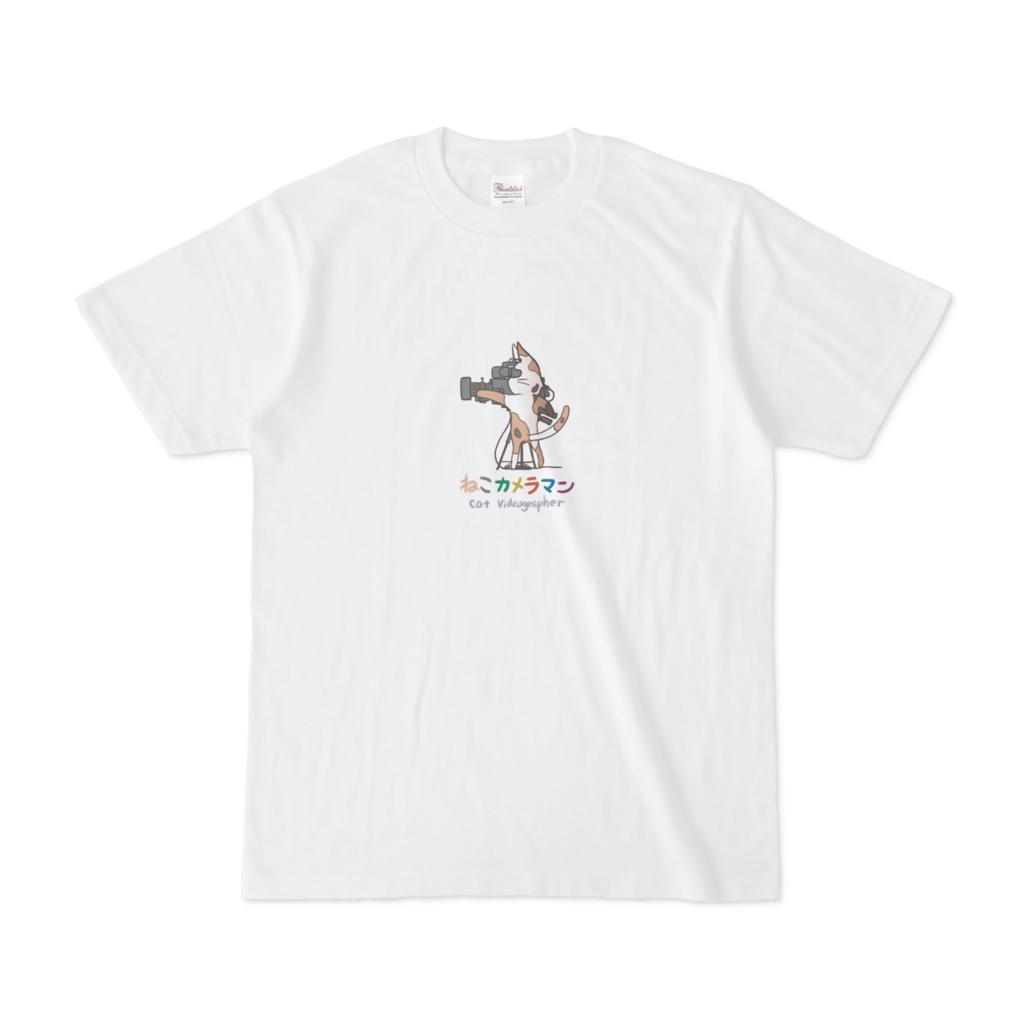 Tシャツ『ねこカメラマン』