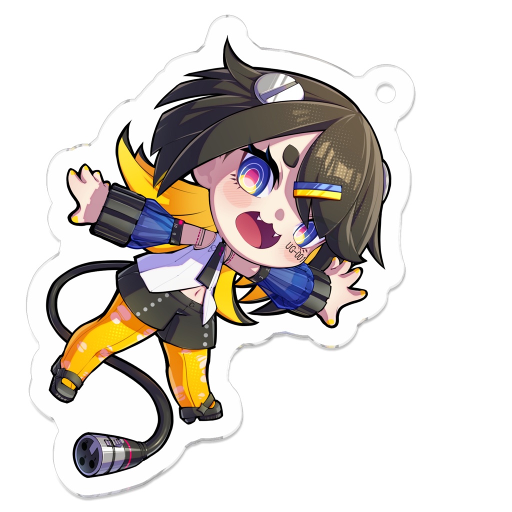 【UTAU】UG-001Ver.2_デフォルメアクリルキーホルダー