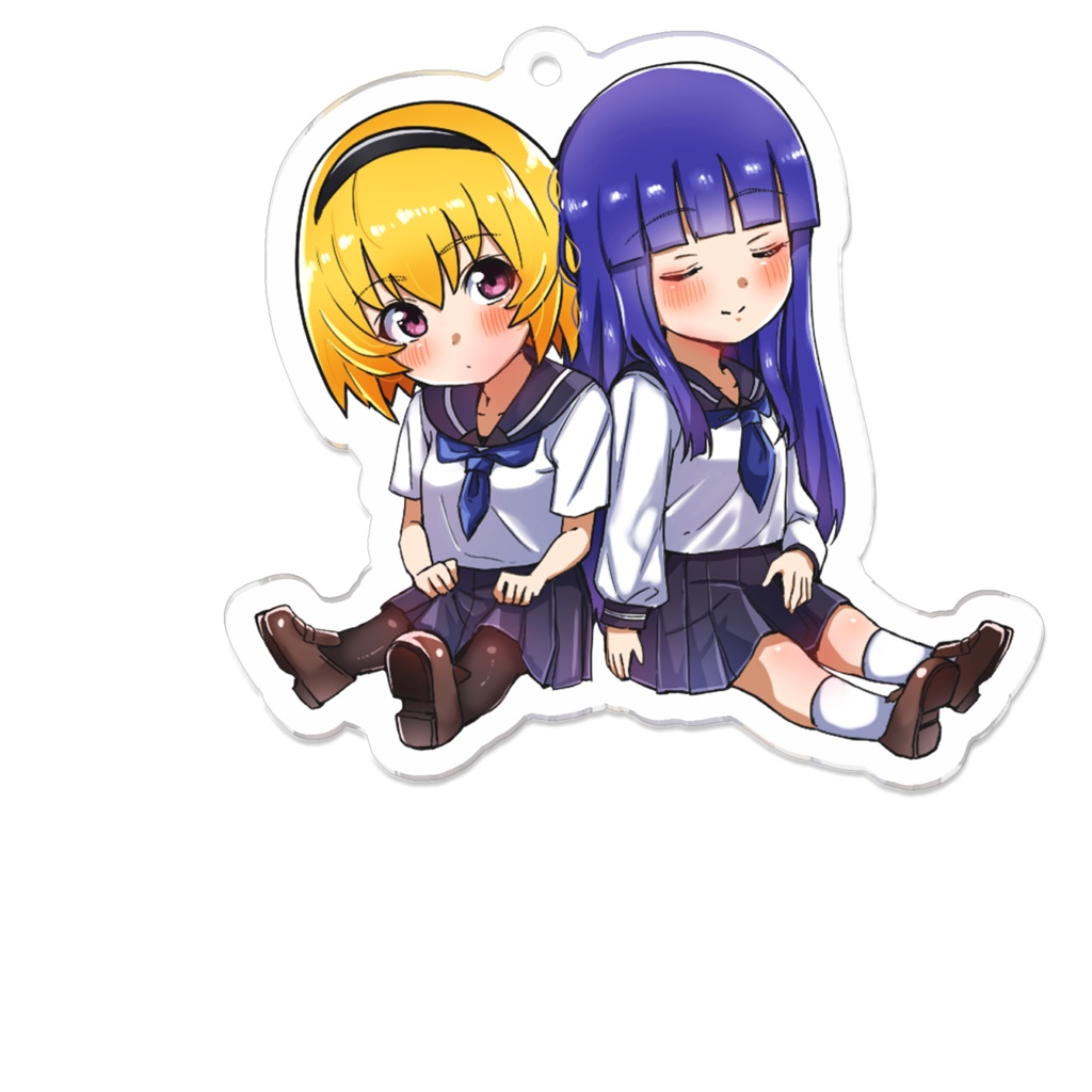 さとりかアクリルキーホルダー