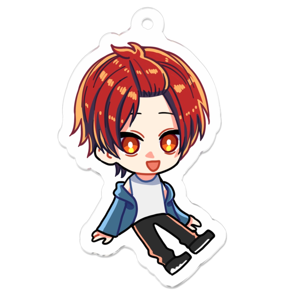 50mmアクキー宇都宮遊おすわり