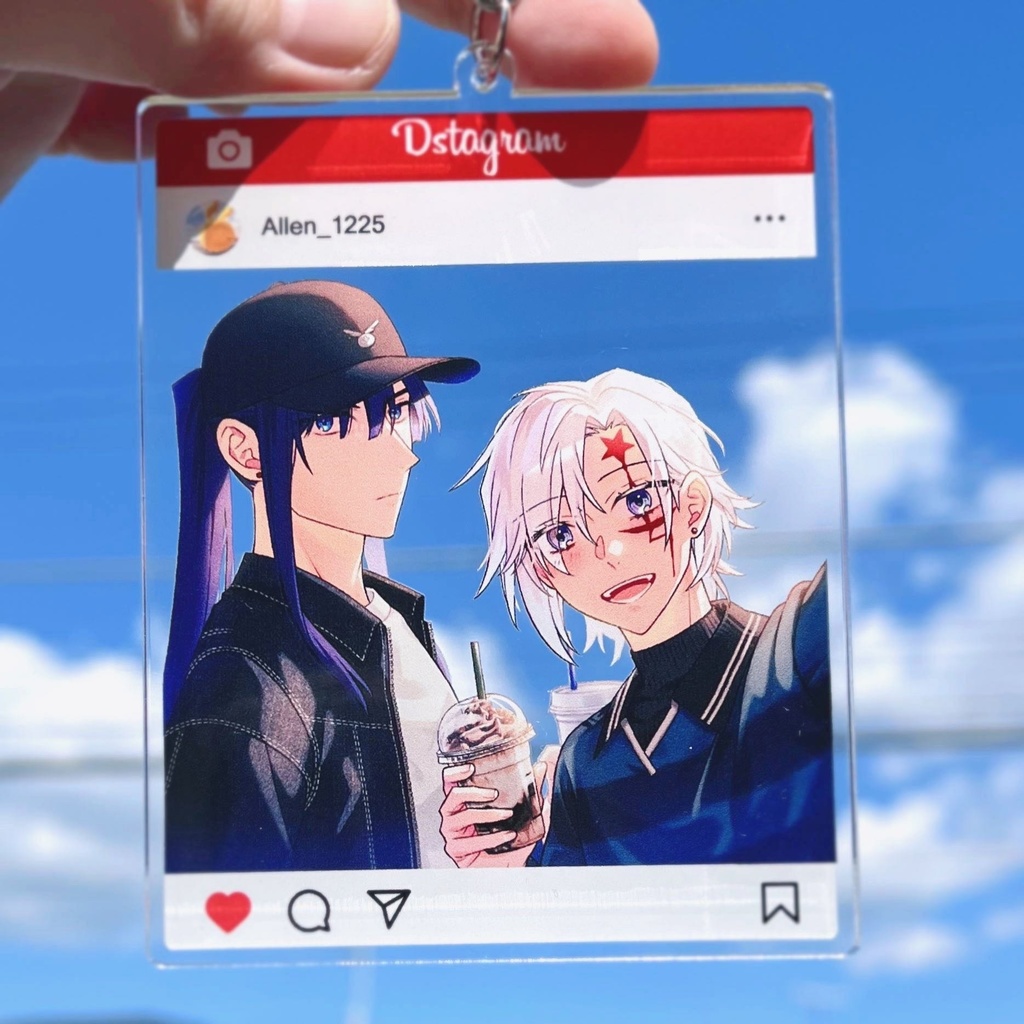 SNS風神アレアクリルキーホルダー