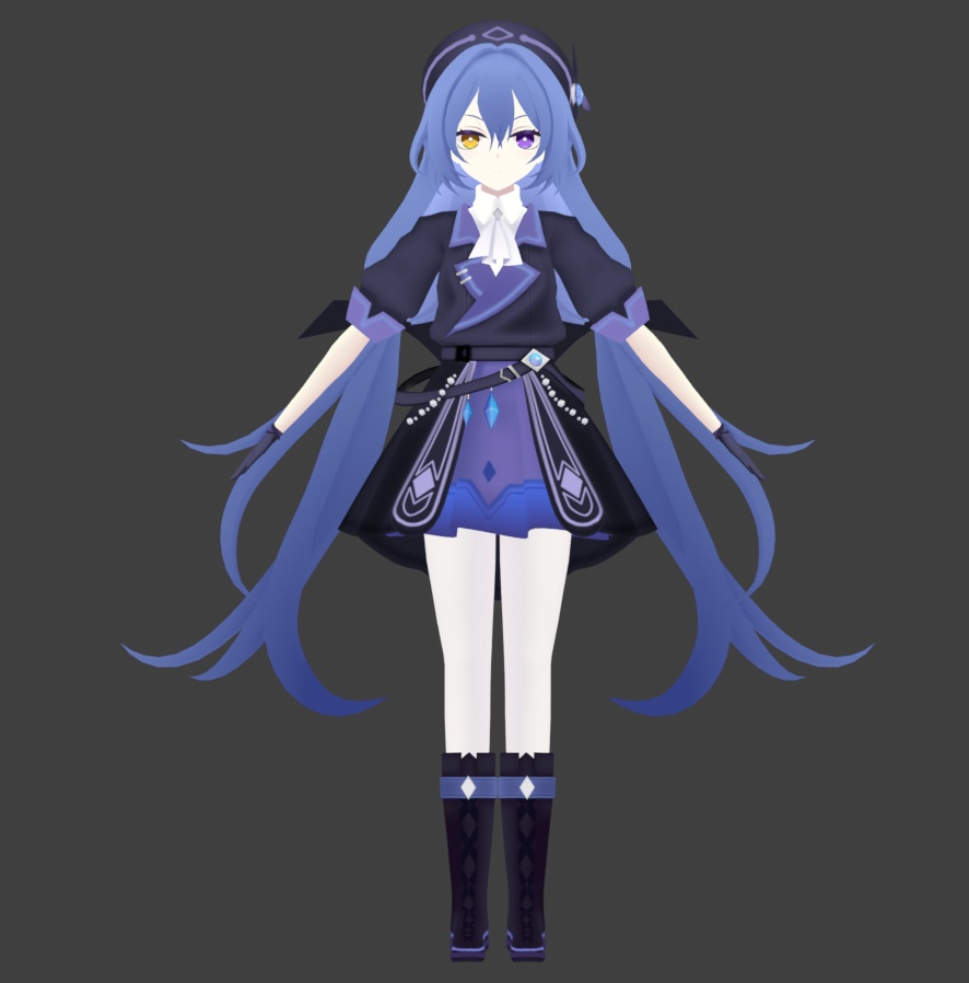 【非公式】アクリア ホロプト/Arkria Hroptr 3Dモデル