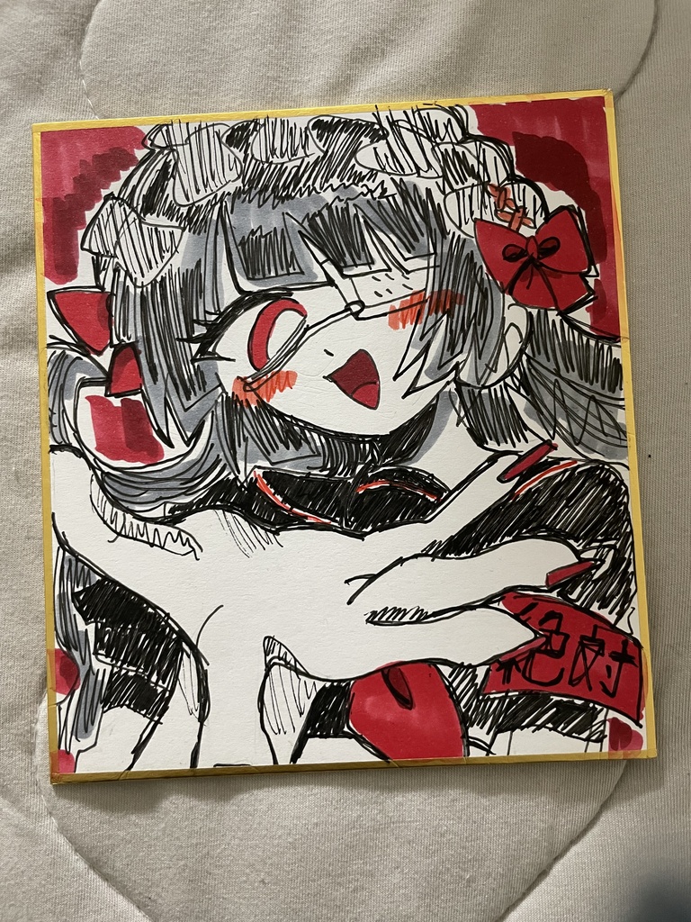 コミティア153  アカネ　小色紙