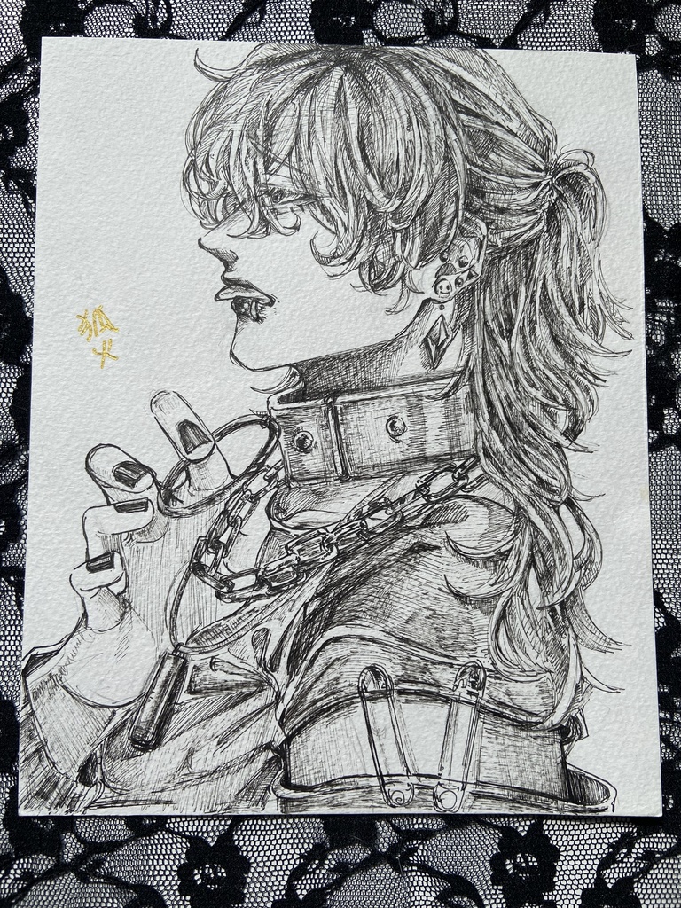 オリジナルペン画3
