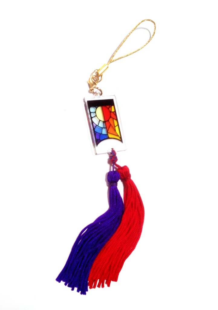 月光と陽光の御守りアクキー（匿名配送タイプ）